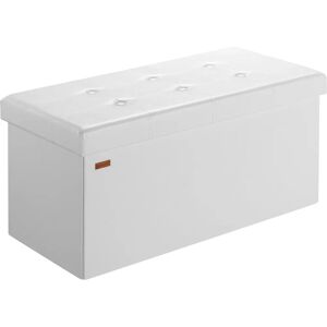 Banque de rangement pliante Casaria - 131L Siège polyvalent Banque de rangement pliante Casaria - 131L Siège polyvalent