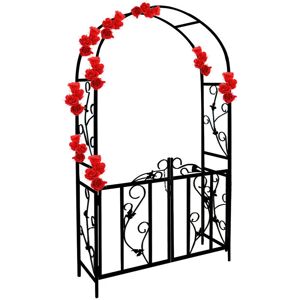Gardebruk Black Garden Arch - Supports Climbing Plants - 225 cm Gardebruk Black Garden Arch - Supports Climbing Plants - 225 cm