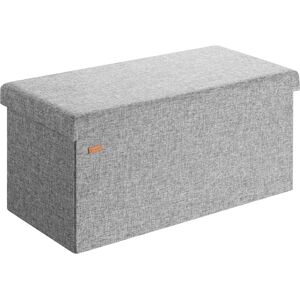 Ottoman de Rangement Casaria - Banc Moderne Pliable avec Grande Capacité Ottoman de Rangement Casaria - Banc Moderne Pliable avec Grande Capacité