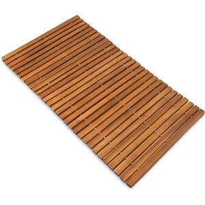 Deuba Tapis de bain en bois d'acacia - Certifié FSC, antidérapant, 80x50cm - Accessoire pour bain et sauna Deuba Tapis de bain en bois d'acacia - Certifié FSC, antidérapant, 80x50cm - Accessoire pour bain et sauna