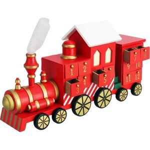 Deuba - Wooden Advent Calendar with 24 Drawers - Christmas Decor Deuba - Wooden Advent Calendar with 24 Drawers - Christmas Decor