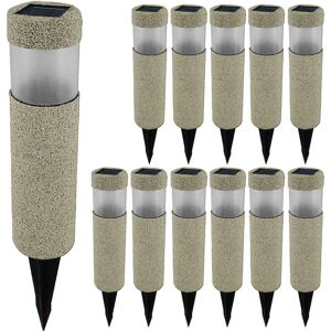 Deuba Monzana Solar Garden Lights - IP44, 12 pcs, 28.5cm Deuba Monzana Solar Garden Lights - IP44, 12 pcs, 28.5cm