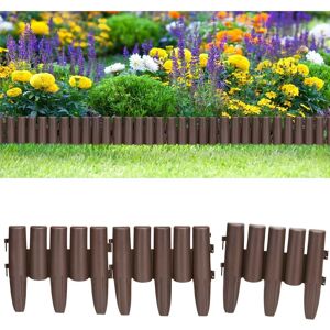 Deuba Bordure de jardin 4,48m aspect bois Deuba Bordure de jardin 4,48m aspect bois