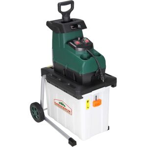 GARDENBRUK - Elektrischer Holzschredder 3100W, 45mm, 60L - Holzzerkleinerer GARDENBRUK - Elektrischer Holzschredder 3100W, 45mm, 60L - Holzzerkleinerer