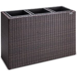 Deuba Garden Planter - Brown, 3 Pots, 83x30.5x60 cm Deuba Garden Planter - Brown, 3 Pots, 83x30.5x60 cm