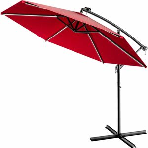 Kingsleeve Aluminium Garten Schirm 330cm LED Solarlichter UV80+ - Garten, Terrasse, Balkon Kingsleeve Aluminium Garten Schirm 330cm LED Solarlichter UV80+ - Garten, Terrasse, Balkon