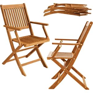 Casaria Deuba Garden Chairs Set - FSC Acacia Wood, Foldable, 2 Pieces Casaria Deuba Garden Chairs Set - FSC Acacia Wood, Foldable, 2 Pieces