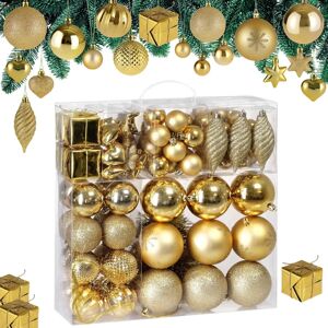 Deuba Model 103Pzs Gold Christmas Tree Decorations - Complete Set Deuba Model 103Pzs Gold Christmas Tree Decorations - Complete Set