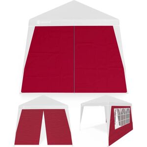 Casaria Modell - 2 Seitenwände für Pavillon - Rot Casaria Modell - 2 Seitenwände für Pavillon - Rot
