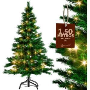 Arbre de Noël artificiel Casaria 150cm - Réutilisable & Écologique Arbre de Noël artificiel Casaria 150cm - Réutilisable & Écologique
