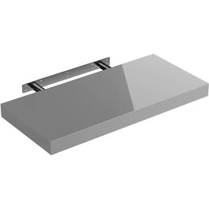 Mensola da Parete Casaria - 50cm Grigia - Design Moderno Mensola da Parete Casaria - 50cm Grigia - Design Moderno