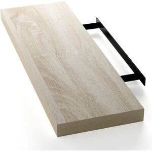 Casaria Mensola da Parete 70cm Rovere Design Moderno Casaria Mensola da Parete 70cm Rovere Design Moderno