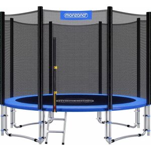Monzana - 183cm Outdoor Trampoline with Safety Net & Accessories - Child-safe Monzana - 183cm Outdoor Trampoline with Safety Net & Accessories - Child-safe