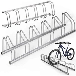 Monzana Bicycle Rack Wall or Floor Mount for 2-6 Bikes - Space Saving Monzana Bicycle Rack Wall or Floor Mount for 2-6 Bikes - Space Saving