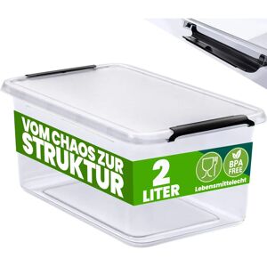 Deuba Opbergbox 20x15x12cm 2L - Storage Box Deuba Opbergbox 20x15x12cm 2L - Storage Box