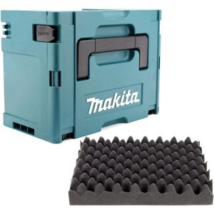 Makita Modèle MAKPAC 3 Valise - Insert en Mousse Universel - Publicité Makita Modèle MAKPAC 3 Valise - Insert en Mousse Universel - Publicité