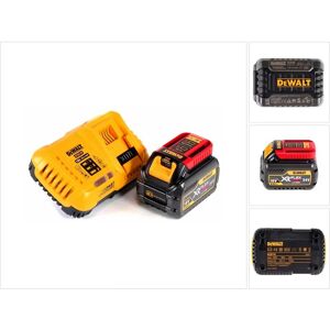 Chargeur rapide DeWalt DCB 118 T1 XR FLEXVOLT + Batterie 6,0 Ah - Publicité Chargeur rapide DeWalt DCB 118 T1 XR FLEXVOLT + Batterie 6,0 Ah - Publicité
