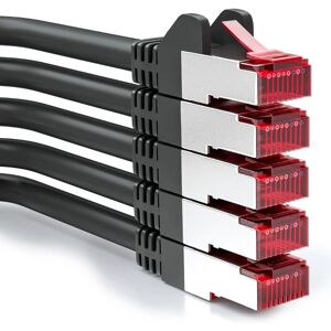 deleyCON MK2012 - Preto - 1 m - CAT6 - Cabo de rede deleyCON MK2012 - Preto - 1 m - CAT6 - Cabo de rede