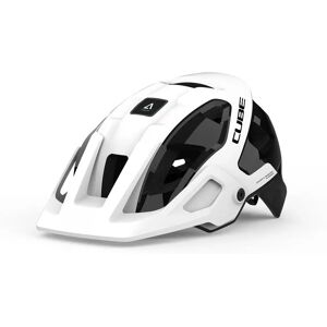 Casco MTB Cube M Modello Bianco - Enduro, Protezione da Impatti, Ventilazione Casco MTB Cube M Modello Bianco - Enduro, Protezione da Impatti, Ventilazione