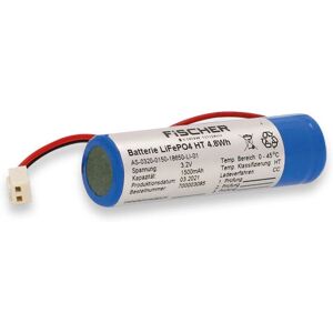 Fischer AS-0320-0150-18650-LI-01 - 1500mAh - LiFePO4 - Batterie Fischer AS-0320-0150-18650-LI-01 - 1500mAh - LiFePO4 - Batterie