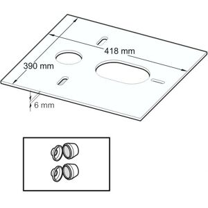 Sturotec Schallschutz-Set - Wand-WC & Wand-Bidet - 6mm Sturotec Schallschutz-Set - Wand-WC & Wand-Bidet - 6mm
