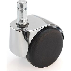 Proroll Roți cromate 50mm pentru scaune - Role de mobilier Proroll Roți cromate 50mm pentru scaune - Role de mobilier