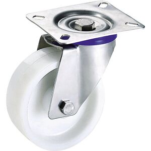 Proroll Rată din Poliamid - Pivotantă - 160x40mm Proroll Rată din Poliamid - Pivotantă - 160x40mm