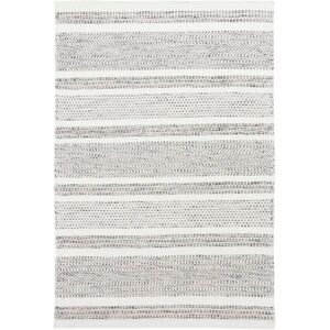 THEKO Wollteppich - Handgewebt, 55x80cm, Grau - Wollbodenbelag THEKO Wollteppich - Handgewebt, 55x80cm, Grau - Wollbodenbelag