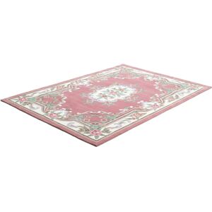 THEKO Ming Teppich - 70cm x 140cm, Rosé, Blumenmuster THEKO Ming Teppich - 70cm x 140cm, Rosé, Blumenmuster