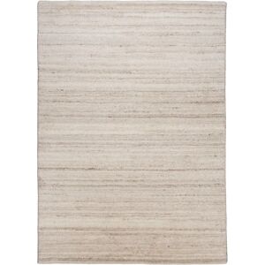 THEKO Wollteppich - Royal Berber Uni - 60x90cm - Beige (Grau) - Strapazierfähig & Warm THEKO Wollteppich - Royal Berber Uni - 60x90cm - Beige (Grau) - Strapazierfähig & Warm
