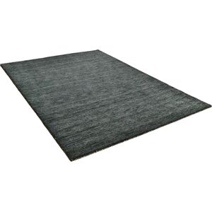 THEKO Haltu Uni Wollteppich - Handgewebt, 70x140cm, Grau THEKO Haltu Uni Wollteppich - Handgewebt, 70x140cm, Grau