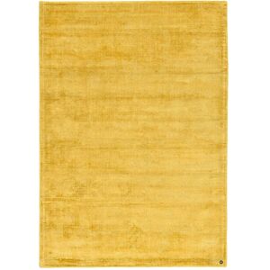 TOM TAILOR HOME Shine einfarbiger Teppich - Handgewebt, 100% Viskose, Gold TOM TAILOR HOME Shine einfarbiger Teppich - Handgewebt, 100% Viskose, Gold