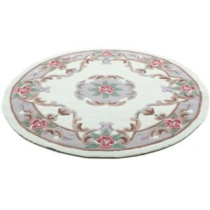 THEKO Ming runder Teppich - Blumen & Orientalisch - 190cm THEKO Ming runder Teppich - Blumen & Orientalisch - 190cm