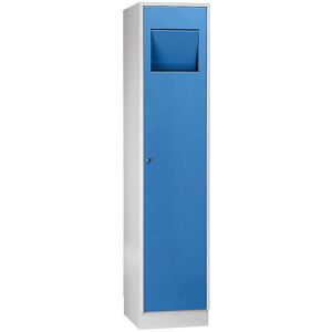 Armario Wolf Azul Luminoso - Tapa Automática, Cerradura Segura, 1800mm Armario Wolf Azul Luminoso - Tapa Automática, Cerradura Segura, 1800mm