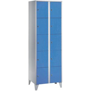 Armadio Wolf Blu Chiaro - 10 Scomparti Armadio Wolf Blu Chiaro - 10 Scomparti