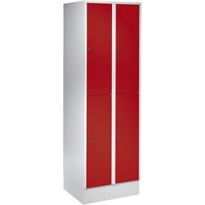 Wolf Modelo 1800x600x500mm Taquilla con 4 Compartimentos - Armario de Vestuario Wolf Modelo 1800x600x500mm Taquilla con 4 Compartimentos - Armario de Vestuario