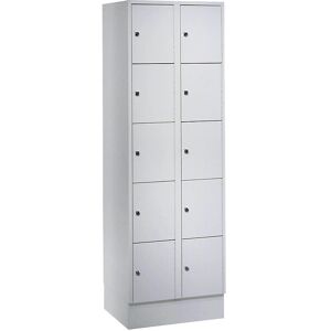 Dulap de depozitare Wolf 10 compartimente Gri deschis RAL 7035 - Dulap de depozitare Dulap de depozitare Wolf 10 compartimente Gri deschis RAL 7035 - Dulap de depozitare