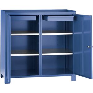 Armario de herramientas Wolf - 1000x1000x500 mm Azul RAL 5007 Armario de herramientas Wolf - 1000x1000x500 mm Azul RAL 5007