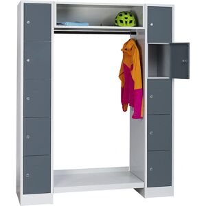 Sistema de armario con compartimentos con cerradura Wolf - 1470mm Sistema de armario con compartimentos con cerradura Wolf - 1470mm