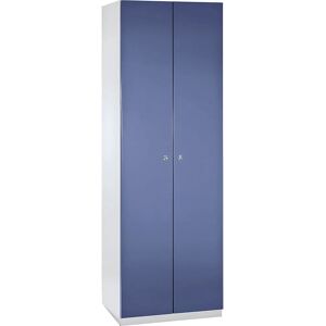 Armadio in acciaio Wolf - 600mm di larghezza, 4 ripiani, Blu chiaro - Armadio di stoccaggio Armadio in acciaio Wolf - 600mm di larghezza, 4 ripiani, Blu chiaro - Armadio di stoccaggio
