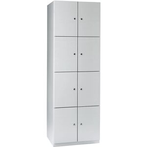 Gabinete de almacenamiento Wolf - 8 compartimentos, 1800x600x500mm, gris claro - Gabinete de almacenamiento Gabinete de almacenamiento Wolf - 8 compartimentos, 1800x600x500mm, gris claro - Gabinete de almacenamiento
