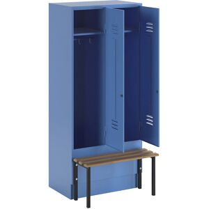 Armadio Wolf - Azzurro chiaro - 2 compartimenti - Acciaio Armadio Wolf - Azzurro chiaro - 2 compartimenti - Acciaio