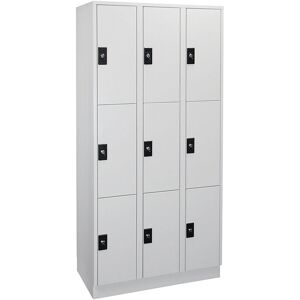 Armario de almacenamiento con cerradura gris claro - Armario de almacenamiento Armario de almacenamiento con cerradura gris claro - Armario de almacenamiento