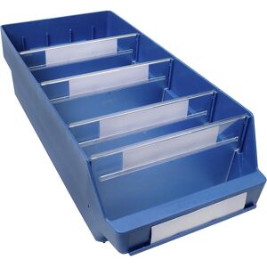 STEMO Stoßfeste Regalkiste - 500x240x150mm - Blau STEMO Stoßfeste Regalkiste - 500x240x150mm - Blau