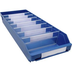 STEMO Blaue Stoßfeste Regalfach - 600x240x95mm STEMO Blaue Stoßfeste Regalfach - 600x240x95mm