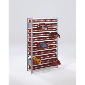 STEMO Lagerregal mit Boxen - 1790mm - Grau STEMO Lagerregal mit Boxen - 1790mm - Grau