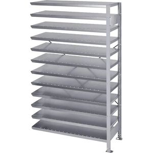 STEMO Modulares Regal für Kisten - 1790x1000mm Stahl STEMO Modulares Regal für Kisten - 1790x1000mm Stahl