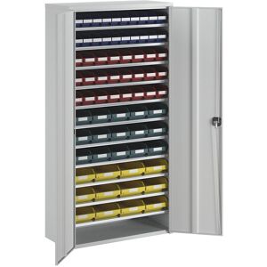 STEMO Lagerschrank - 1970x1000x450mm - Hellgrau RAL 7035 STEMO Lagerschrank - 1970x1000x450mm - Hellgrau RAL 7035