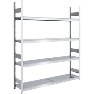 Estantería Hofe Básica - Estanterías modulares de acero, 2500mm H x 2000mm W x 500mm D Estantería Hofe Básica - Estanterías modulares de acero, 2500mm H x 2000mm W x 500mm D