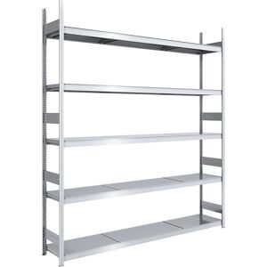 Estantería de acero hofe 3000mm H x 2500mm W x 500mm D - Básica Estantería de acero hofe 3000mm H x 2500mm W x 500mm D - Básica